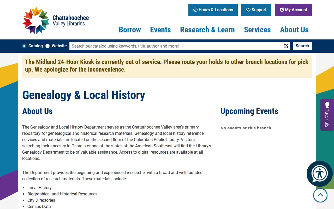 CVL genealogy resources for Phenix City city directory research