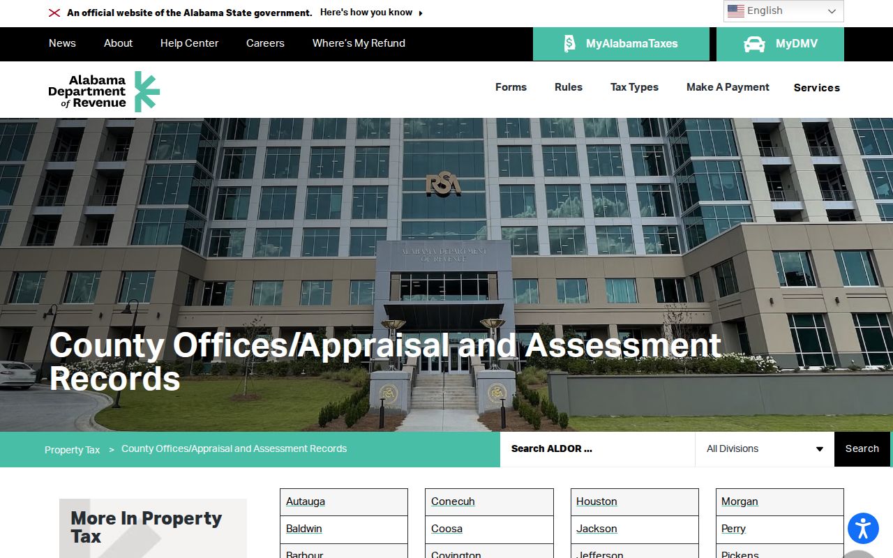Phenix City residents directory source listing Alabama county appraisal offices